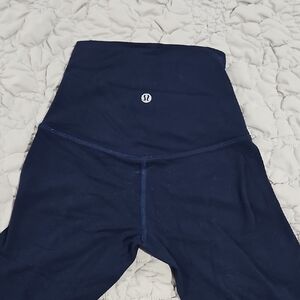 lululemon athletica Navy High-Waisted Leggings